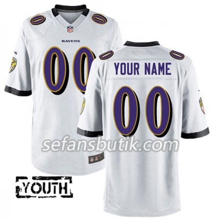 Baltimore Ravens Tröjor Custom Vit - Barn Baltimore Ravens Tröjor Custom Vit - Barn